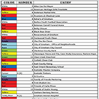 Parade Map/Order | Color Assignment/Group | Soroptimist International ...